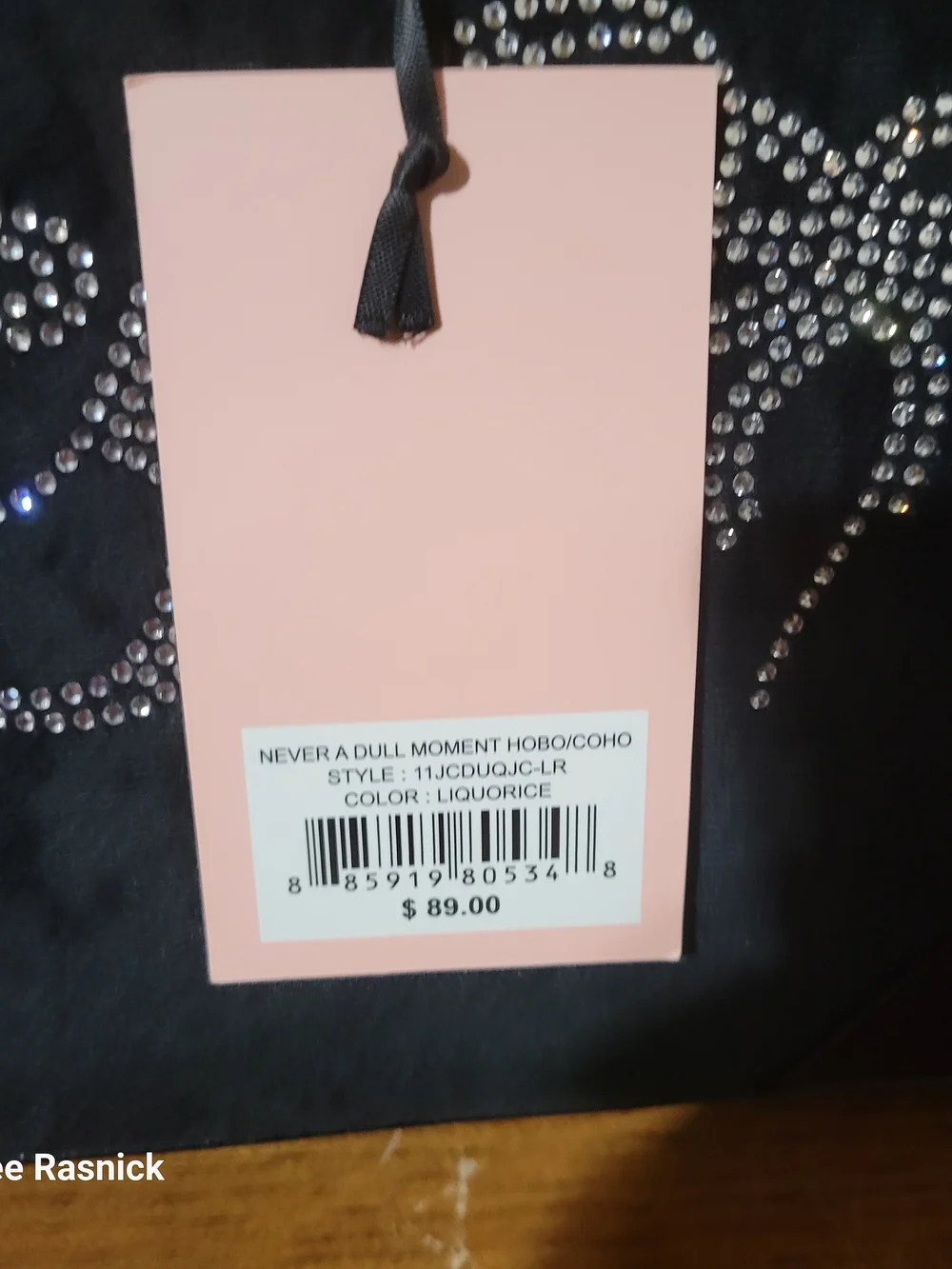 Juicy Couture Never A Dull Moment Licorice Hobo/coho.